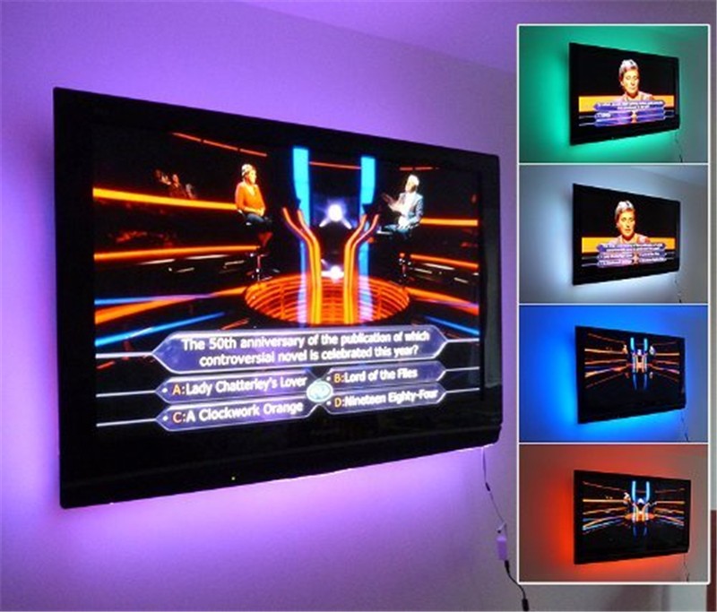 genetisk Hus ubrugt Nyheder : Led TV usb 3 meter RGB med fjernbetjening