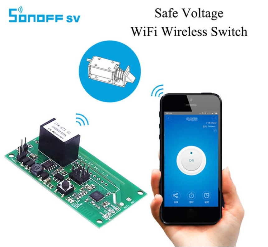 SONOFF SV Wifi 5-24V Fjernafstand modul