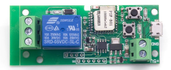 SONOFF DC 5v Wifi relæmodul switch Timerforsinkelse